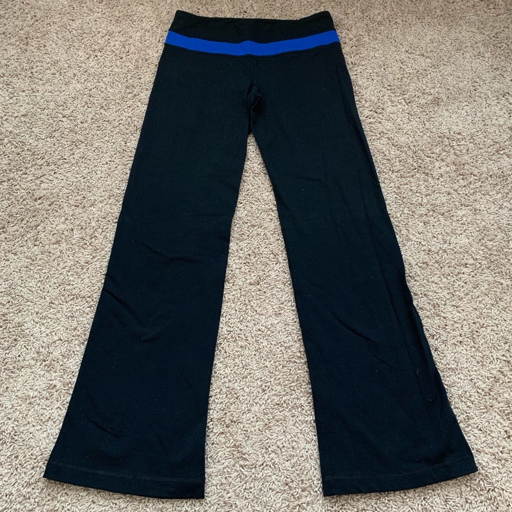 LULULEMON Black and Blue Women’s Leggings